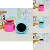 Plastic Edging Butterfly Bow Flower Pot With Macaron Colors For Wedding Hotel Faux Plant Decor