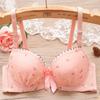 Женщины Push Up Повседневный бюстгальтер Кружевное нижнее белье Push Up Мягкие бюстгальтеры Краткое нижнее белье Сексуальный бюстгальтер