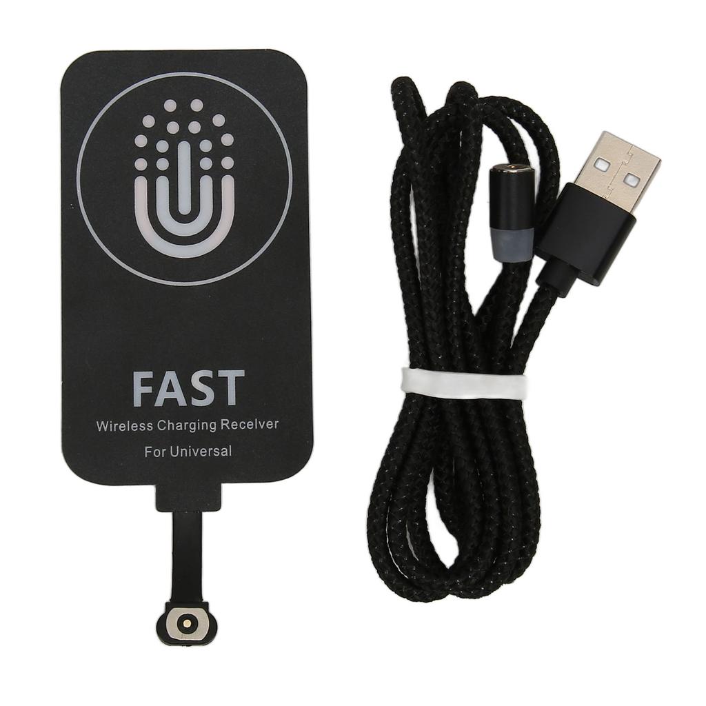 Wireless Charger Receiver 10W Ultra Thin Type C Wireless Charging Patch with Magnetic Charging