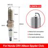 ILZKR7B11S 5787 Высококачественная двойная иридиевая свеча зажигания для Honda Accord IX VIII 2.4 3.5 Acura MDX RDX TL ZDX ILZKR7B-11S