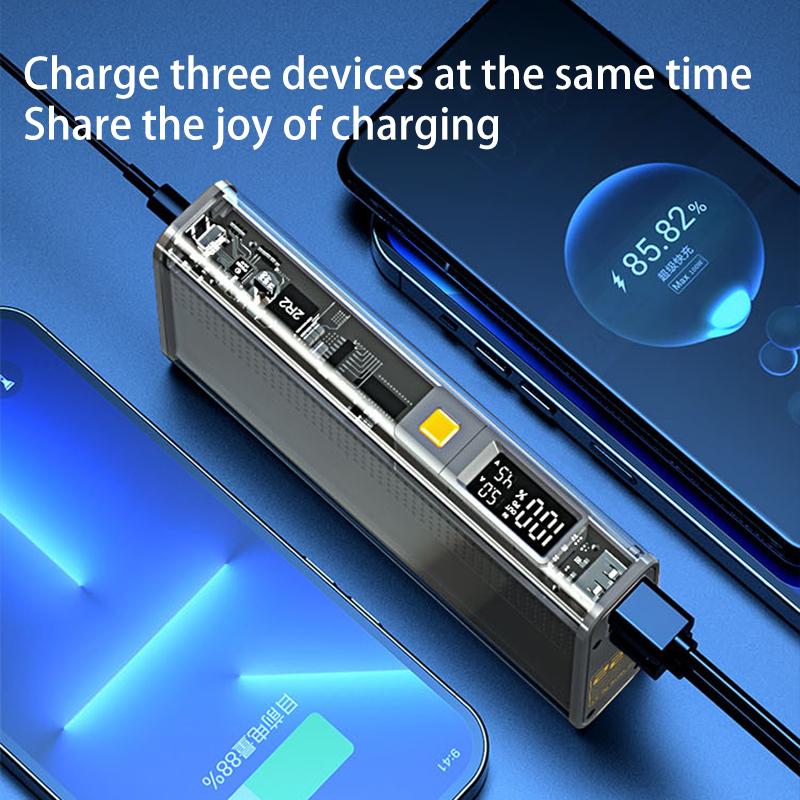 20000mAh 22.5W Power Bank Quick Charge Large Capacity Fast Charging Portable Powerbank for Xiaomi Huawei PD 20W iPhone 14 13