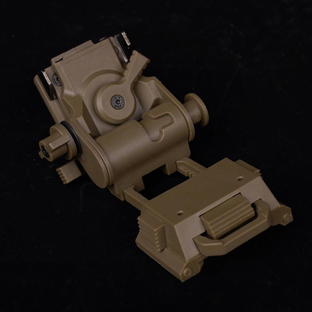 L4G24 NVG Helmet Mount Adjustable Night Vision Goggles Mount Nylon Helmet Mount for PVS15 PVS18 PGPNVG18 Goggles
