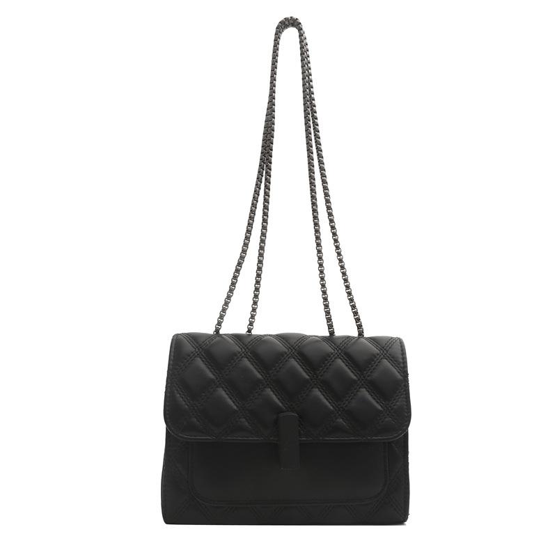 Сумка Модная женская сумка с вышивкой нитками Повседневная сумка через плечо Сумка через плечо с цепочкой в стиле ретро