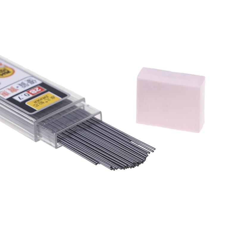 100шт. Графитовые сменные стержни для автоматических карандашей. Твердость 2В