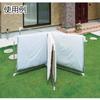 IRIS OHYAMA SFW-40R Stainless Steel Fan-Shaped Clothes Dryer for Balcony, 4-Layer, and Futon Drying, 238cm Wide