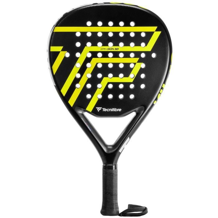 Raquette De Padel - Tecnifibre - Wall Breaker 360 - Noir/Jaune - 360g - Graphite