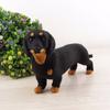 Gift Kids Puppy Pet Lifelike Handcrafted Animals Dog Model Dachshund Simulation Toy Stuffed Toy