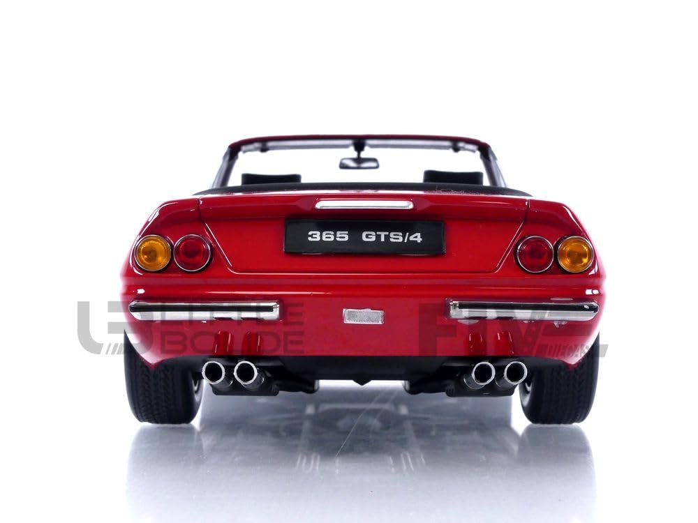 Масштабная модель Ferrari 365 GTB Spider Open 1969 Красный 1/18 (KKDC180611)
