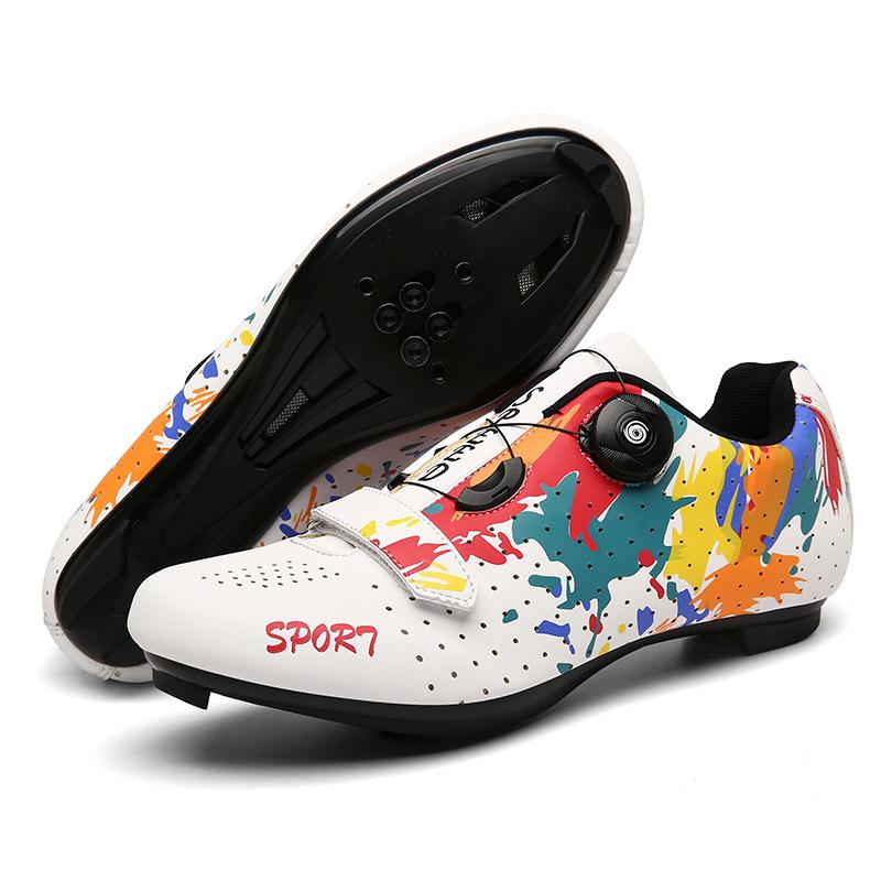 Cycling Lock Shoes Outdoor Bicycle Power Shoes for Leisure Road Cycling