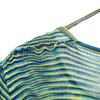 Missoni Сделано в Италии Вязаный свитер с коротким рукавом и принтом по всей поверхности Женский Б/у