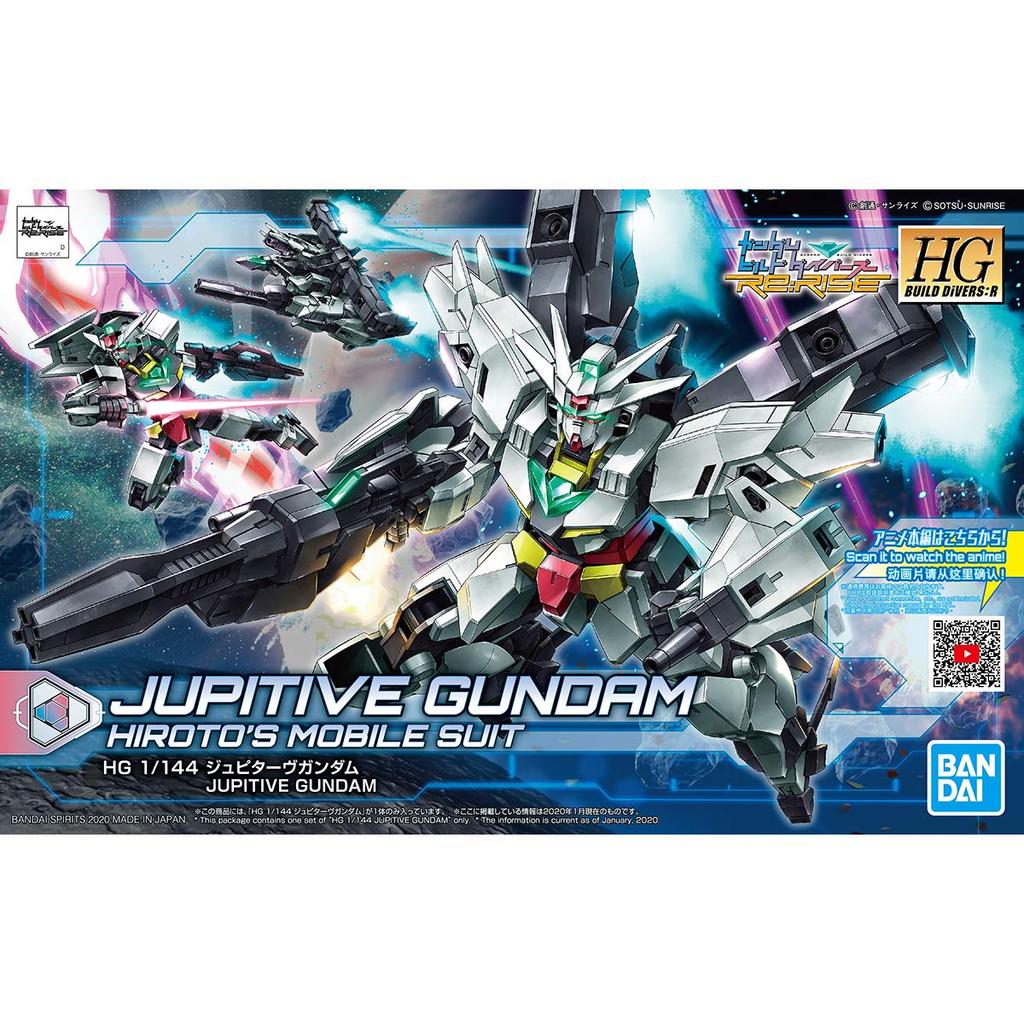 BANDAI SPIRITS Jupiter Gundam Build Divers пластиковая модель HGBDR 1/144 (Гандам Возрождение) Цветовая кодировка