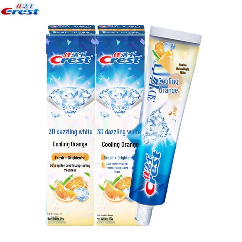 Зубная паста Crest 3D White Освежающий апельсин