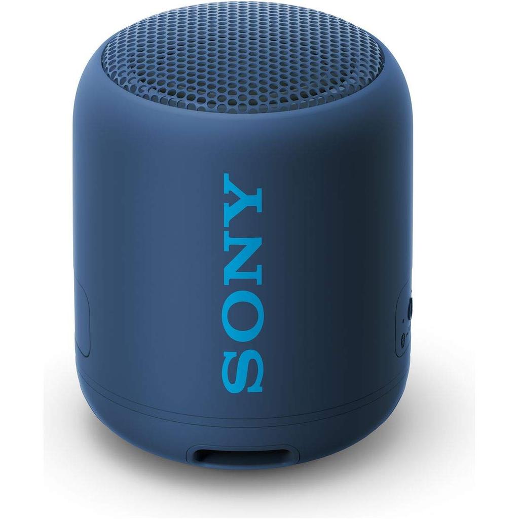 Sony SRS-XB12 L Blue EXTRA BASS Waterproof Bluetooth Speaker, IP67, Mic, 16-Hour Battery, 2019 Model