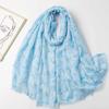 2024 Spring And Autumn Winter New Cotton And Hemp Long Thin Scarf Travel Versatile Sunscreen Warm Shawl For Women