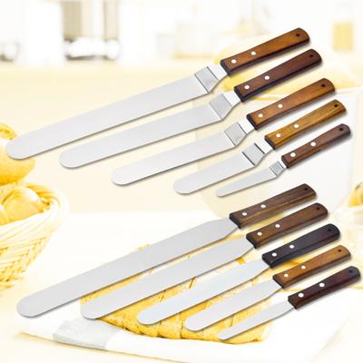 Кухонные гаджеты 6/8/10/12 дюймов скребок для масла для торта лопаточка для крема для торта