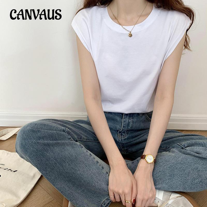 Женский жилет, свободный летний модный жилет без рукавов, топ