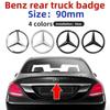 C200 Новый автомобиль Для Mercedes Benz AMG 3D ABS серебристый/Черный 9см 90мм задний значок-эмблема на багажник автомобиля Наклейки Для Mercedes Ben