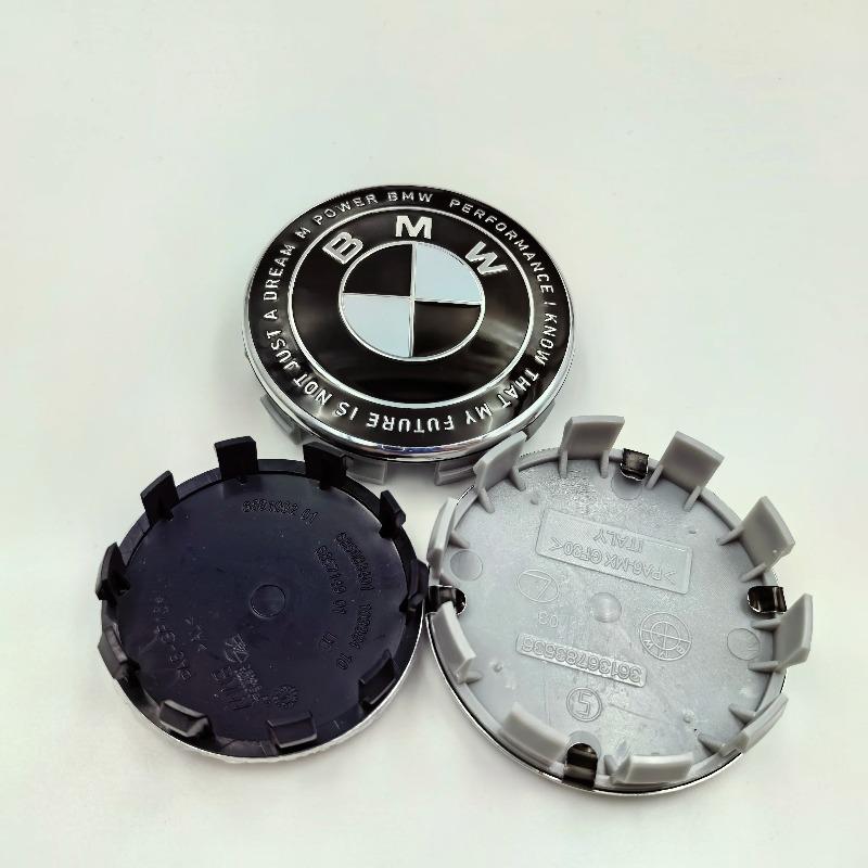 BMW Колпачки ступицы колеса 56/68 мм Совместимы с E46 E39 E60 E90 E53 E36 E30 E87 F10 F20 F30 X1 X3 X5 X6 X7 Автоаксессуары