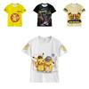 Pokemon Detective Pikachu Tshirt 3d Print Short Sleeve Cosplay Costume Tee Tops