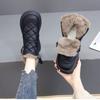 Winter Cotton Shoes Women's New Velvet Thickened Snow Boots Waterproof and Non-slip Outer Wear Warm Short Boots