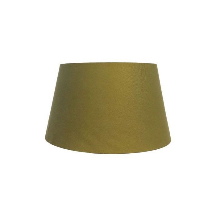 Abat jour rond conique vert olive ø35/26 x 24
