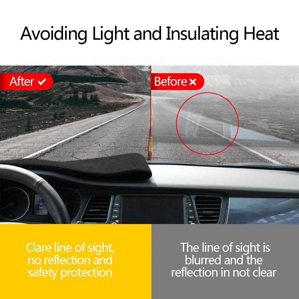 Car Dashboard Cover Dash Mat Fit for Toyota Camry XV40 XV50 XV60 LHD Sunshield Cover Pad Carpet Protection