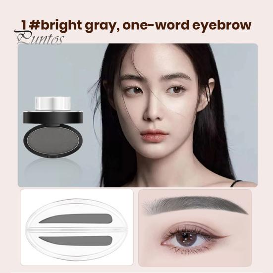 6 г штамп для бровей, водостойкий, стойкий к поту, долговечный порошок для бровей, 3 формы, цвета, штамп для макияжа для бровей для начинающих