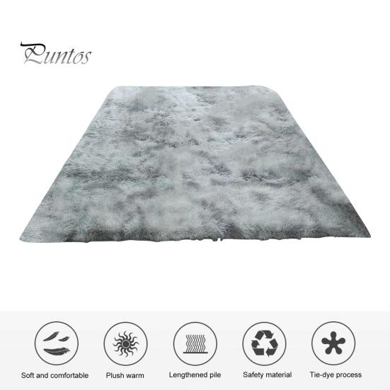 Shag Area Rug for Living Room Fuzzy Plush Indoor Bedroom Carpet Tie Dye Thickened Non-skid Fluffy Faux Fur Rug Nursery Kids Boys Girls Room Floor Mat