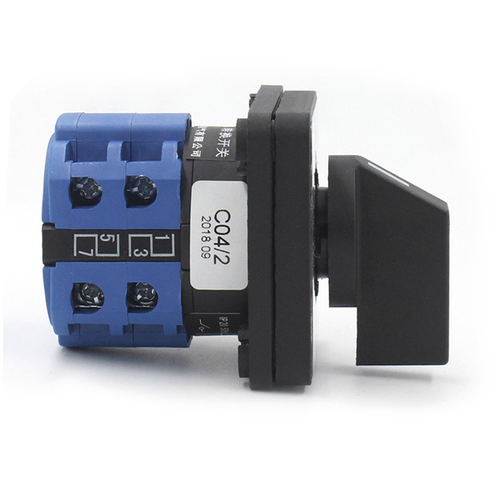 Durable 4 Terminals 380V 20A LW26-20/2 ON/OFF Rotary Cam Switch 2 Position