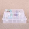 Прозрачная коробка для катушек ниток, контейнер для хранения 42 катушек, органайзер для швейных ниток, швейные принадлежности