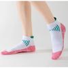 10 Pairs Unisex Men Women's Functional Sports Socks Towel Sole Non-slip Color Blocking Breathable Running Socks Lot