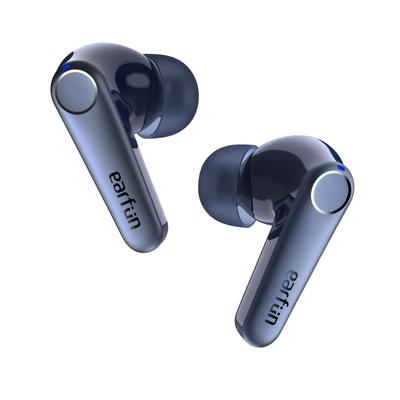 Золотые беспроводные наушники EarFun Air Pro 3 с функцией шумоподавления ANC до Bluetooth Оснащены чипом QCC3071 Совместимы с aptX, адаптивная задержка 55 мс