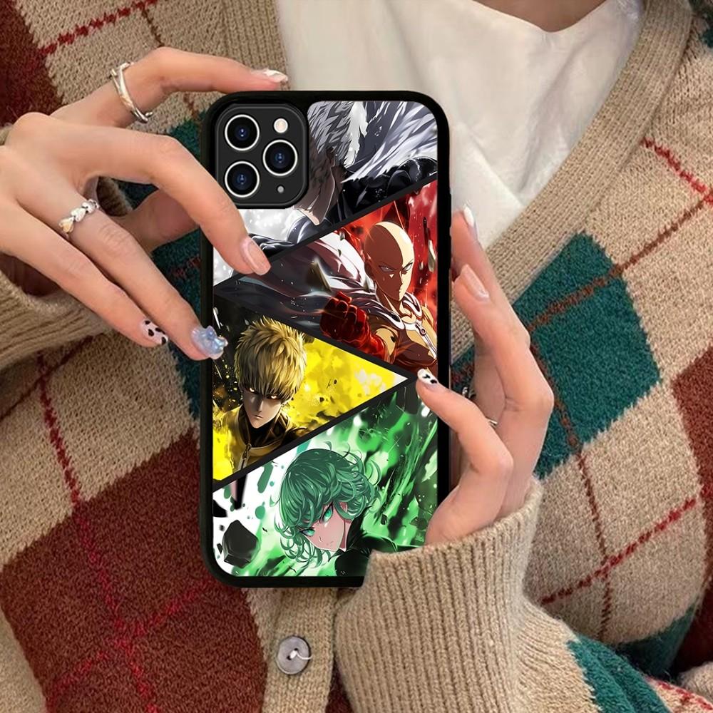 One Punch Man Phone Case Silicone PC+TPU For For IPhone 18 11 12 13 14 15 16 Plus Pro Max Cover