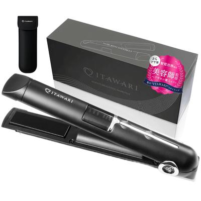 От Omotesando Hair Care Беспроводной утюжок для волос Перезаряжаемый Портативный Мини Волосы 3 Температуры Чехол Май 2025 Новая Модель [Рекомендовано Салонами] [Салонное Качество