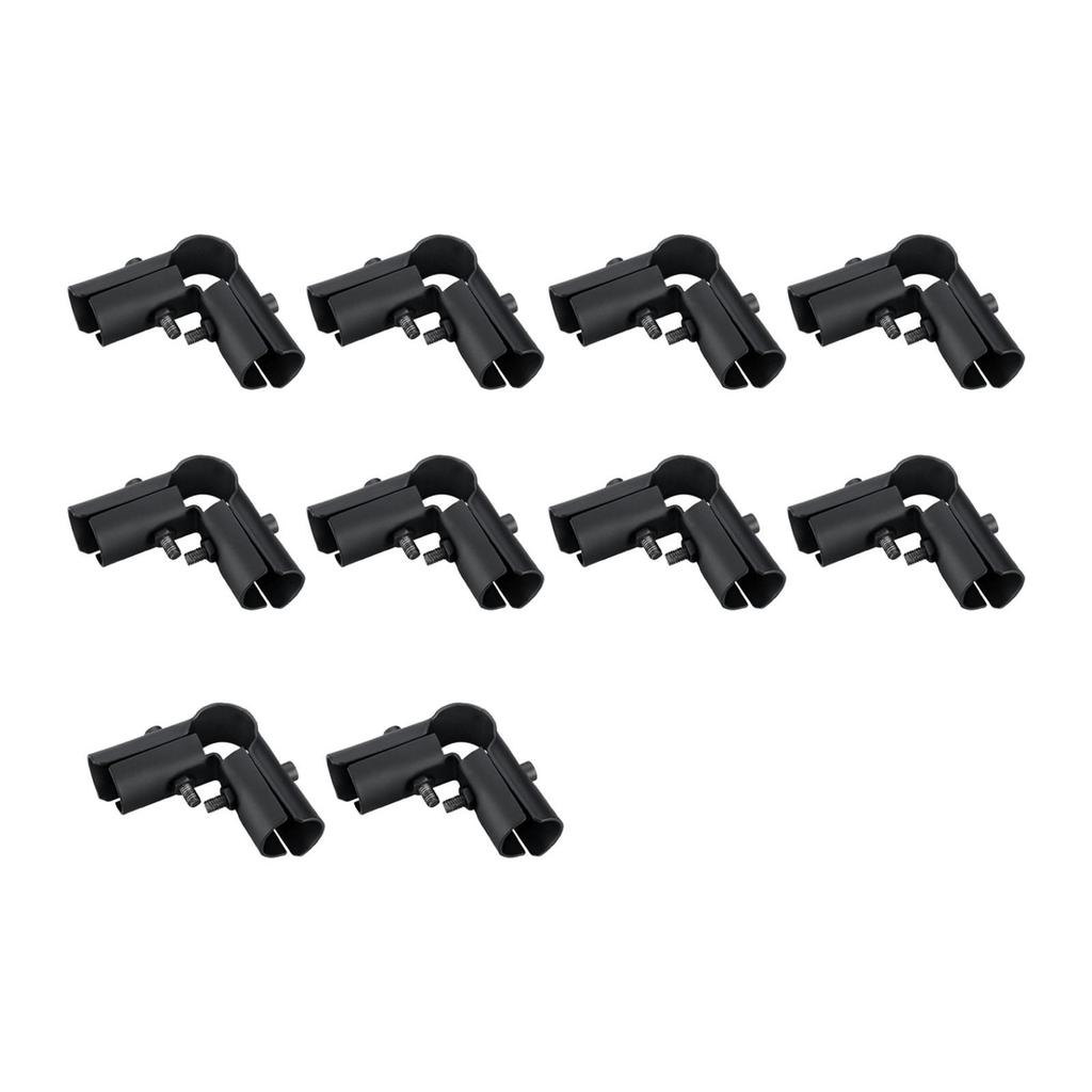 10x Tube Connector Pipe Fitting for Shelf Frame Cabinets Simplified Sheds