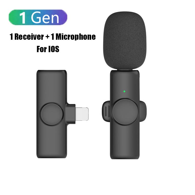 K11 Professional Wireless Lavalier Microphone for iPhone iPad Android Live Broadcast Gaming Recording Interview Business Mic