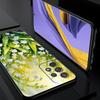 Прозрачный цветочный чехол для телефона Ландыш для Samsung Galaxy A55 A35 A15 A14 A13 A25 A54 A51 A71 A72 A73 A32 A52 A41 Мягкий ТПУ