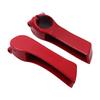 1 Pair Aluminum Alloys Assistant Handlebar Part Handlebar End Bicycles Bar End Extenders for Road and Mountain Bikes
