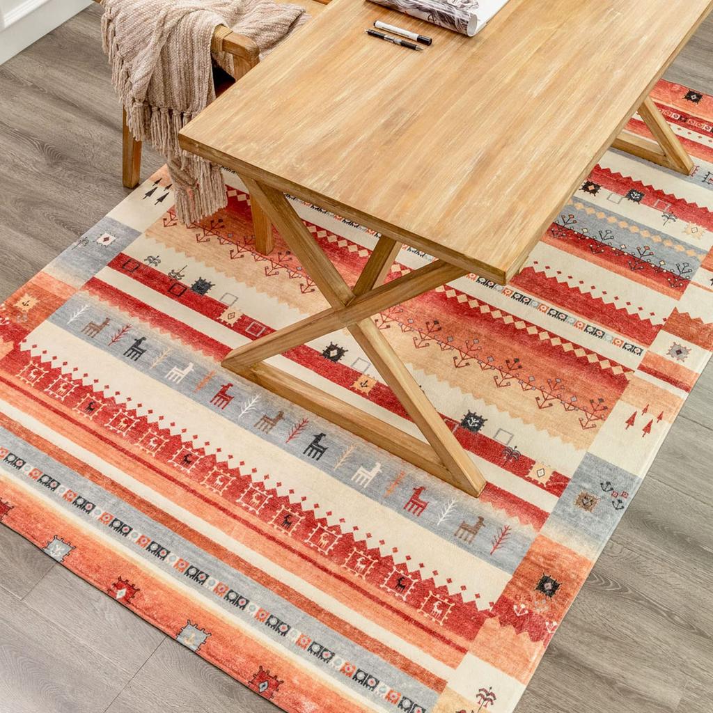 DECOMALL 3 Tatami Nordic Stylish 160 X 230 Memory All Dust Mite Odor Gabbeh Compatible with Floor Heating Carpet, Mats, Style, Rug, Cm, Washable,