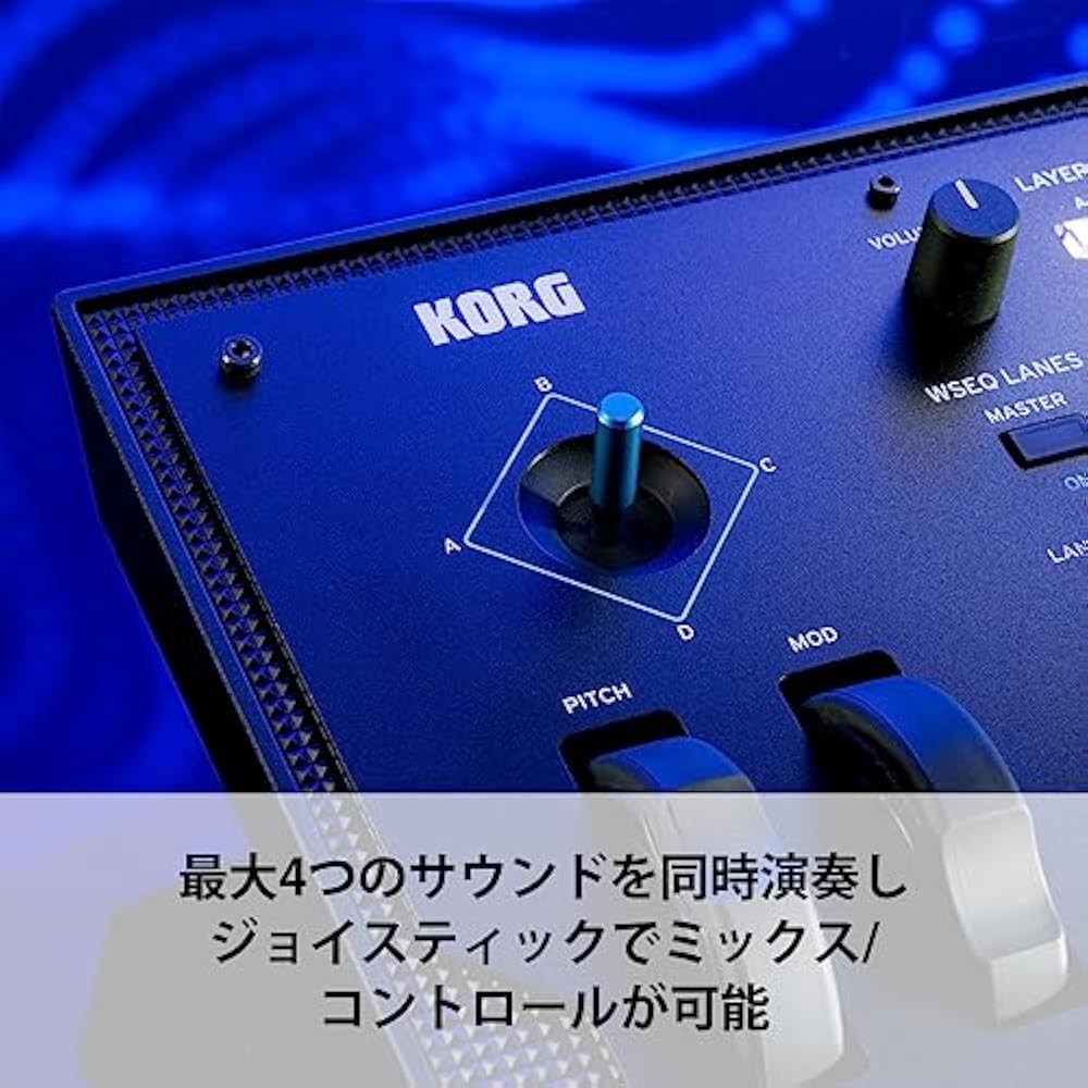 KORG KORG synthesizer wavestate mk II max stereo 96 voice wave sequence