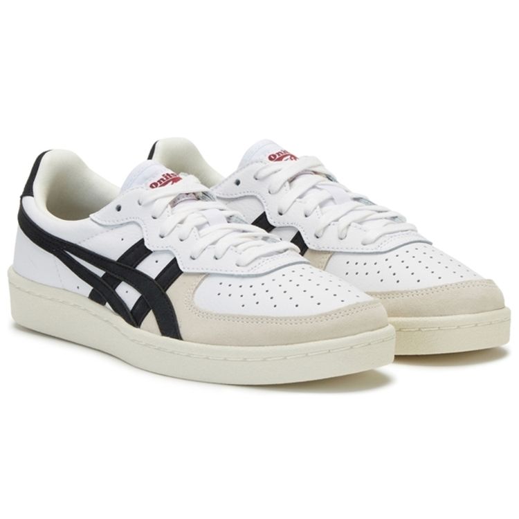 ONITSUKA TIGER GSM White Unisex Sneakers Black D5K2Y0190