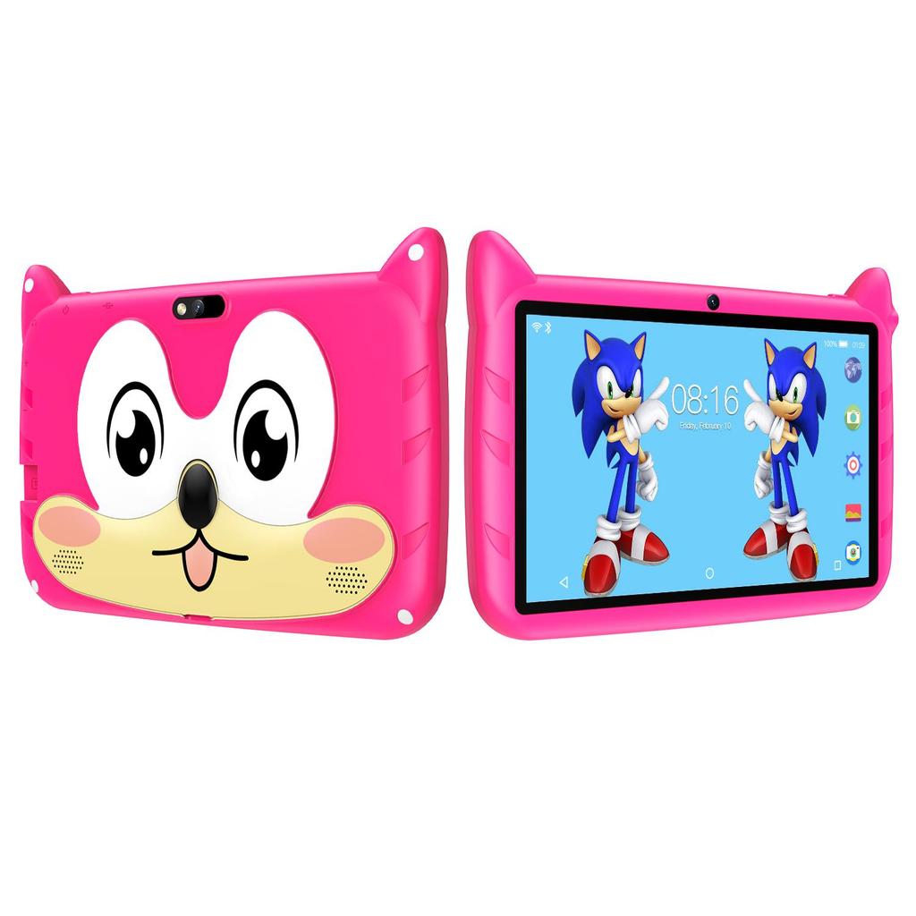 BDF 7-дюймовый детский планшет Android13 Tab 4 ГБ+64 ГБ WiFi и Bluetooth и 4000 мАч