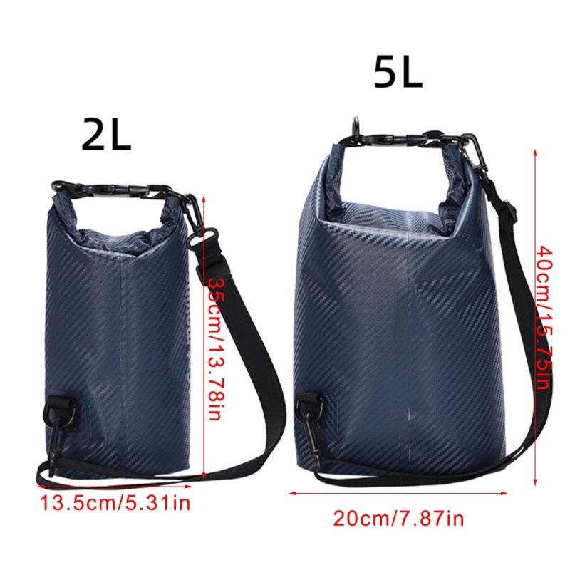 Splashes Proof Dry Bag With Transparents Window Durability Waterproofed Pouches for Fishing Snorkeling Trip