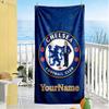 Chelsea Customize Your Name Beach Towel Super Soft Microfiber Quickdry Fabric Perfect for Traveling Yoga Camping and Swimming