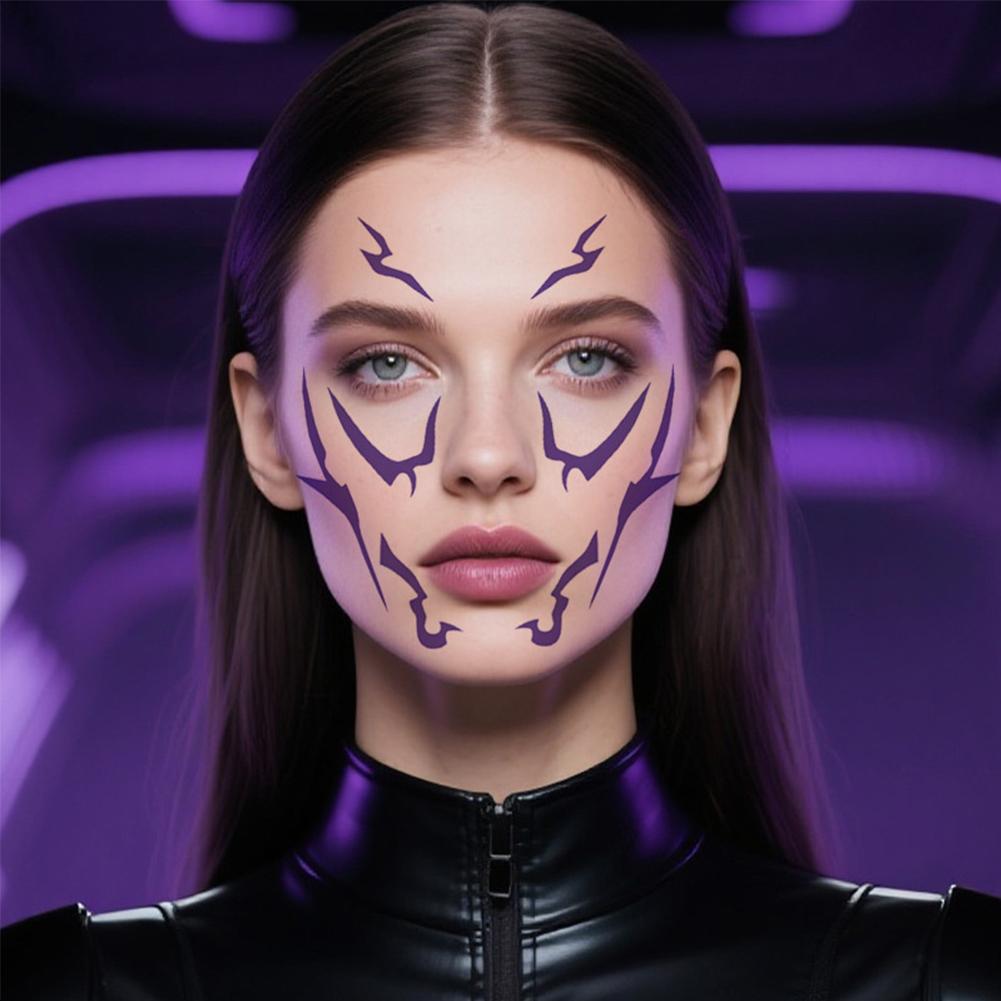 1 Набор Для Kpop Охотники на Демонов Руми Кан Косплей Реквизит Тату-Наклейка Руми Тату Демонизирующая Наклейка Для Подарков на Вечеринку Хэллоуин