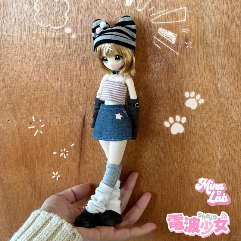 In Stock Don'T Touch My Bangs Series 1/6 Bjd Caixa Caja Dolls Action Figure Assembly pretty Gifts Toys