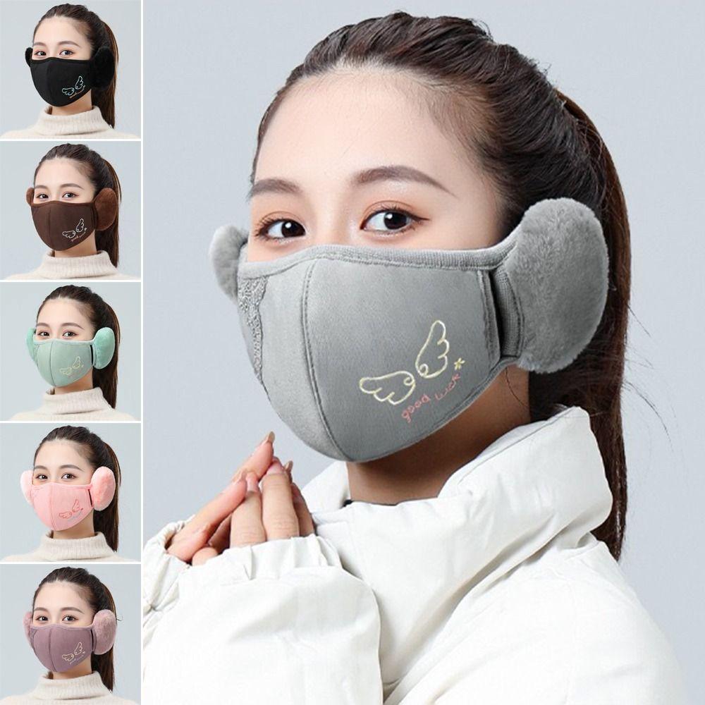 Plush Fleece Winter Mask Warm Cycling Earflap Winter Ear Warmer