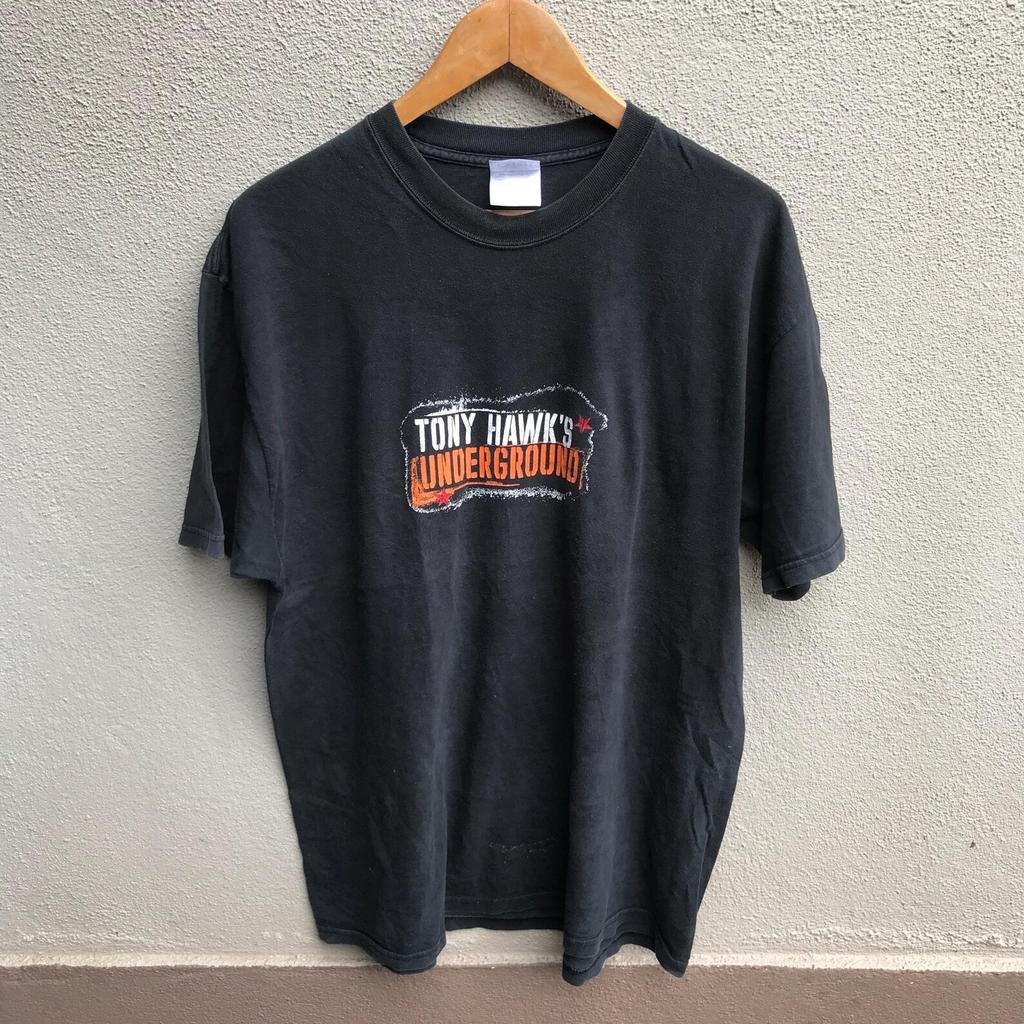 Vintage rare TONY HAWKS UNDERGROUND video games tee / transworld skateboarding / vintage games / Extra Large