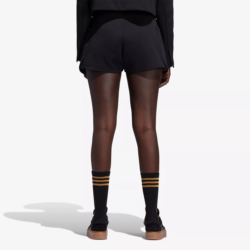 Adidas Оригинальные шорты Ivy Park 3 Mesa Sports, удобные повседневные шорты в полоску, женские шорты черного цвета GR1465