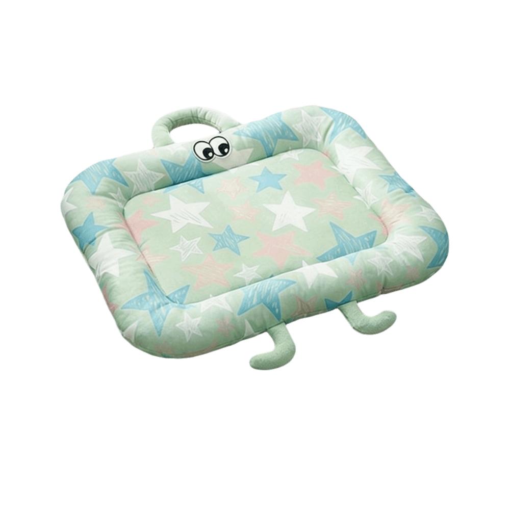 Cartoon Summer Dog Bed Nonslip Pet Cooling Nest Cute Ice Silk Cushion  Pet Sleeping